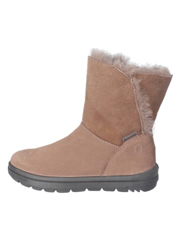 Ricosta Leder-Winterstiefel "Nanuk" in Hellbraun