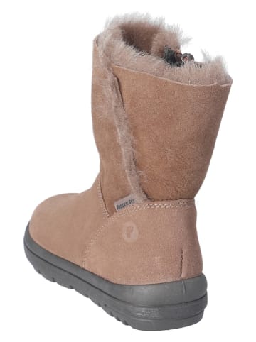 Ricosta Leren winterlaarzen "Nanuk" lichtbruin