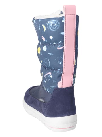 Ricosta Leder-Winterstiefel "Akia" in Dunkelblau