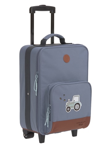 Lässig Kinderkoffer ''Adventure Tractor'' in Blau - (B)29,5 x (H)46 x (T)19,5 cm