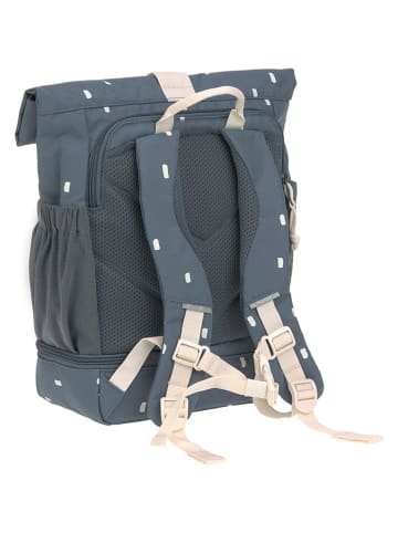 Lässig Rucksack "Happy Prints" in Blau - (L)23 x (B)11 x (H)32,5 cm