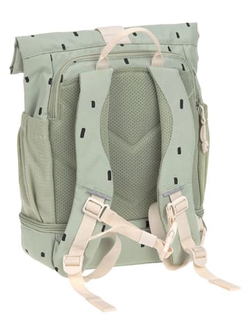 Lässig Rucksack "Happy Prints" in Grün - (L)23 x (B)11 x (H)32,5 cm