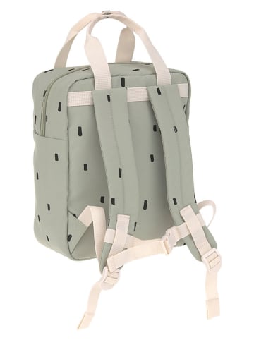 Lässig Rucksack "Happy Prints" in Grün - (L)20,5 x (B)11 x (H)27 cm