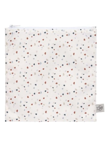 Lässig 2er-Set: Snacktaschen "Tiny Farmer Dots/Sheep" in Creme/ Bunt - (L)17 x (B)18 cm