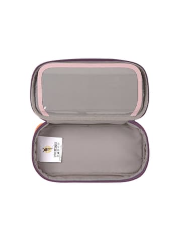 Lässig Federmäppchen "Unique" in Orange/ Rosa - (B)11,5 x (H)6,3 x (T)22,9 cm