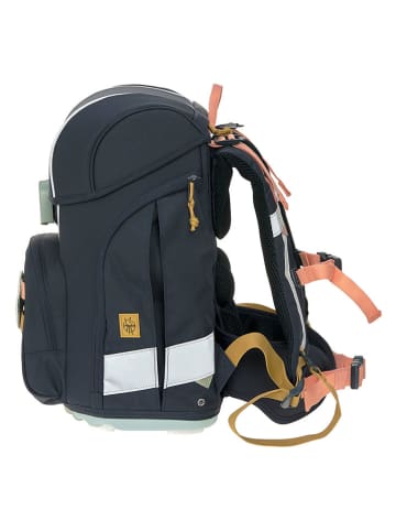 Lässig 7tlg. Schulranzen-Set "Unique" in Dunkelblau