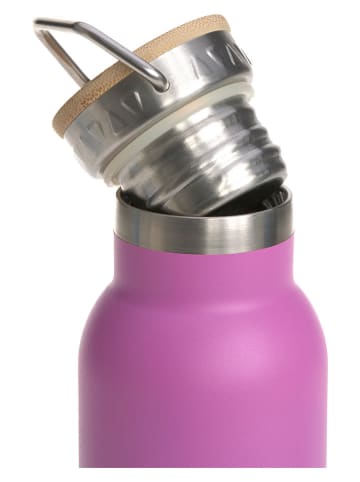 Lässig Edelstahl-Trinkflasche "Unique" in Lila - 460 ml
