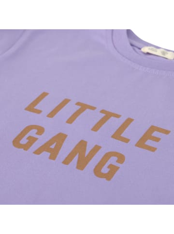 Lässig Shirt "Little Gang" paars