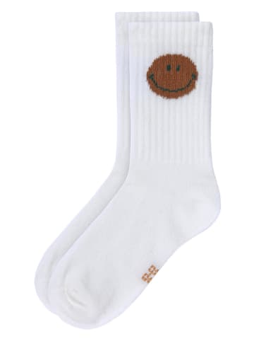 Lässig 3er-Set: Socken "Little Gang Fun" in Weiß