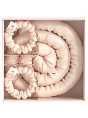 Invisibobble 3-częściowy zestaw "Handle with Curl" w kolorze kremowym do loków