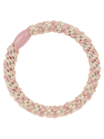 Invisibobble 2er-Set: Haargummis "Tristar" in Rosa/ Beige - á 3 Stück