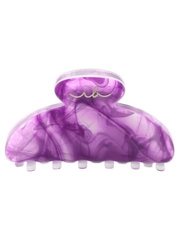 Invisibobble 2-delige set: haarklemmen "Clipstar" grijs/paars - 2 stuks