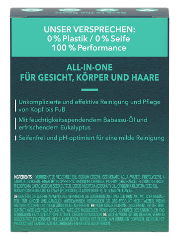 Foamie 4er-Set: 3in1 Feste Duschpflege "Back to the Roots" - je 90 g