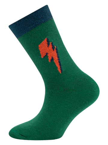 ewers 2er-Set: Socken in Grün/ Dunkelblau