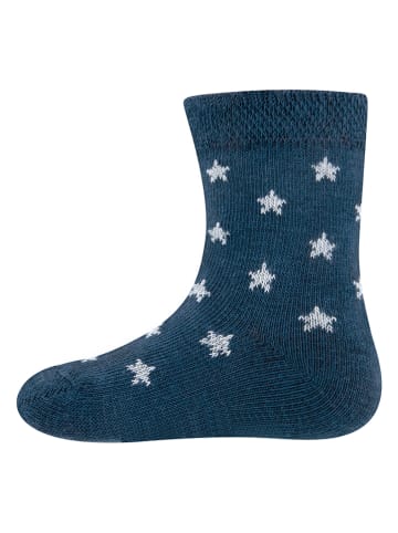 ewers 2er-Set: Socken in Hellbraun/ Blau