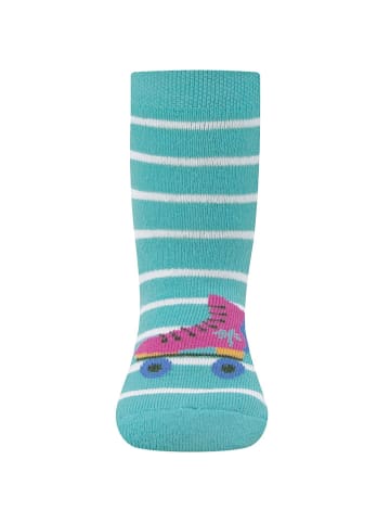 ewers ABS-Socken "SoftStep Roller Skate" in Türkis