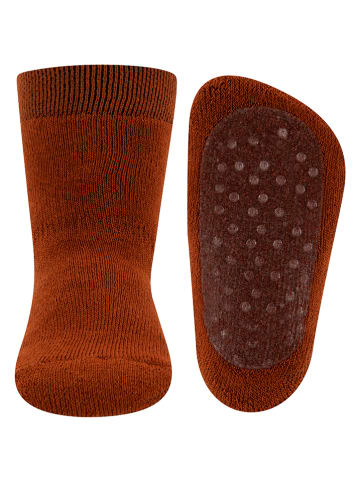 ewers 2er-Set: ABS-Socken Rot/ Ocker