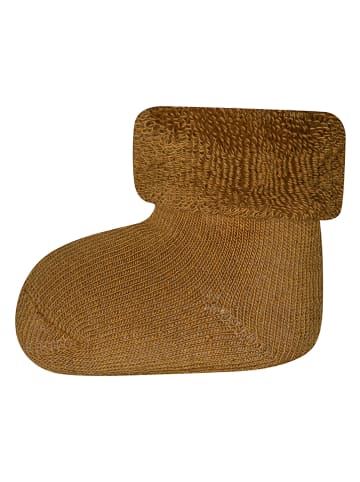 ewers 3er-Set: Babysocken in Ocker/ Rot/ Schwarz