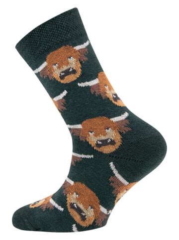 ewers 3er-Set: Socken in Schwarz/ Gelb/ Grün