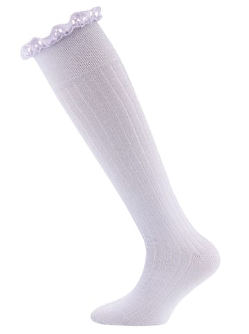 ewers 2er-Set: Kniestrümpfe in Lila/ Rosa