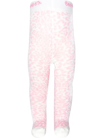 ewers Strumpfhose in Rosa/ Weiß