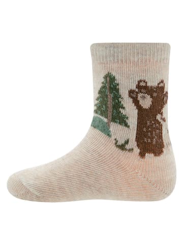 MaxiMo Socken "Bären" in Beige