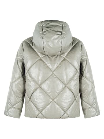 No-No Winterjas "Button" kaki