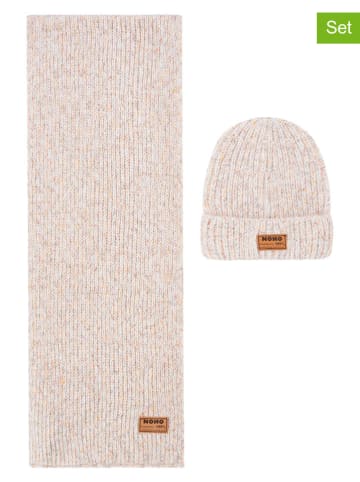 No-No 2-częściowy zestaw "Raya" w kolorze szarobrązowym