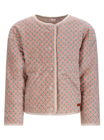 No-No Übergangsjacke "Dimo" in Apricot/ Grün