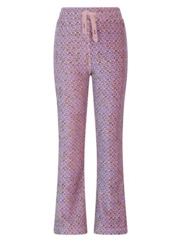 No-No Broek "Sady" lichtroze/blauw