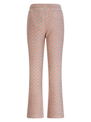 No-No Broek "Sady" abrikooskleurig/petrol