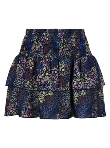 No-No Rok "Nika" donkerblauw/meerkleurig