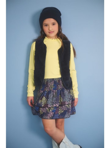 No-No Rok "Nika" donkerblauw/meerkleurig