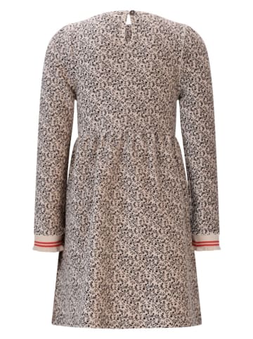 No-No Sukienka "Maxim" w kolorze beżowo-czarnym