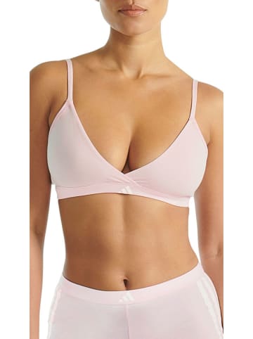 adidas Biustonosz sportowy w kolorze jasnoróżowym