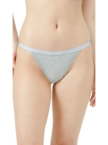 adidas 3er-Set: Slips in Lila/ Hellblau/ Grau