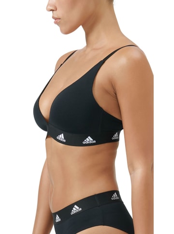 adidas Sport-BH in Schwarz