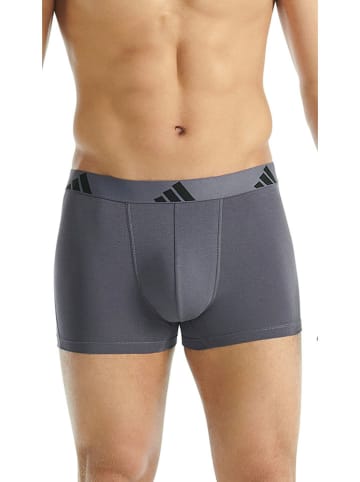 adidas 3-delige set: boxershorts donkerblauw/zwart/crème