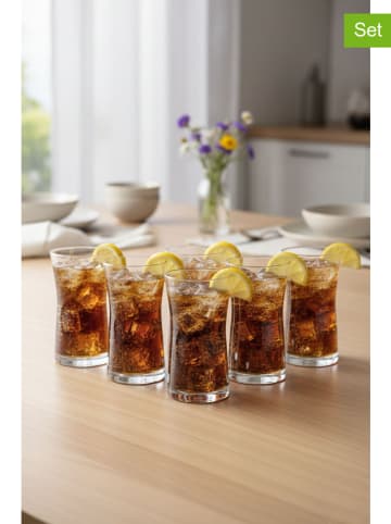 Hermia 6-delige set: glazen - 345 ml