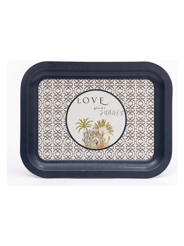 Hermia Taca w kolorze granatowym - 23,3 x 30,7 cm