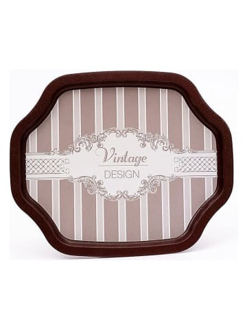 Hermia Dienblad bruin/beige - (L)27,8 x (B)33,2 cm