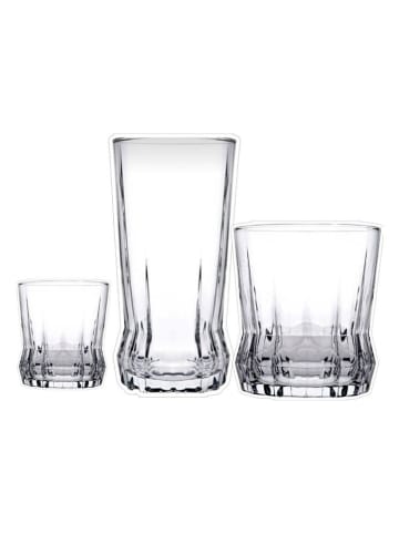 Hermia 18-delige set: glazen