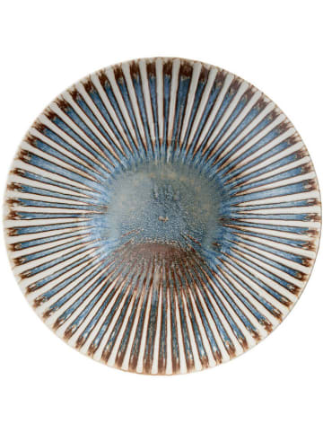 Hermia 24-delig combiservies lichtblauw/crème