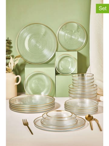 Hermia 24-częściowy zestaw w kolorze złotym