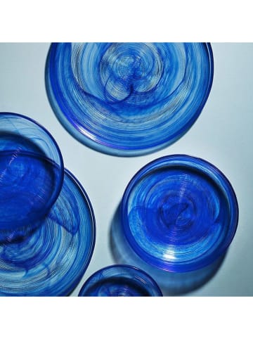 Hermia 18-delig combiservies blauw