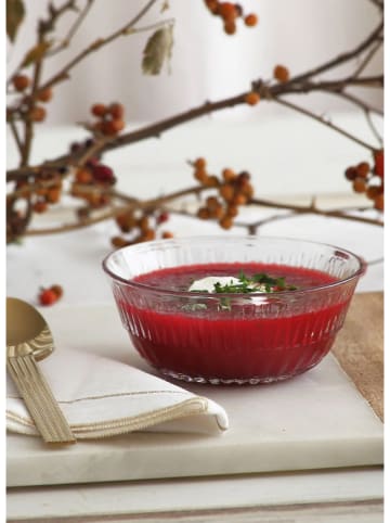 Hermia 6-delige set: kommen transparant - 345 ml