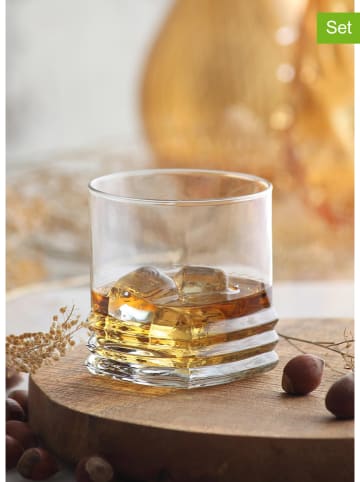 Hermia 6-delige set: glazen transparant - 315 ml