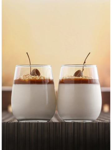 Hermia 6-delige set: glazen transparant - 360 ml