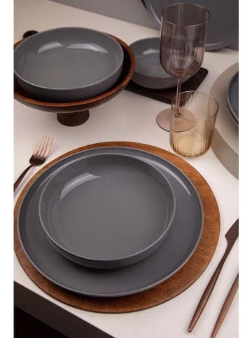 Hermia 12-delig combiservies grijs