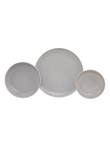 Hermia 18-delig combiservies grijs